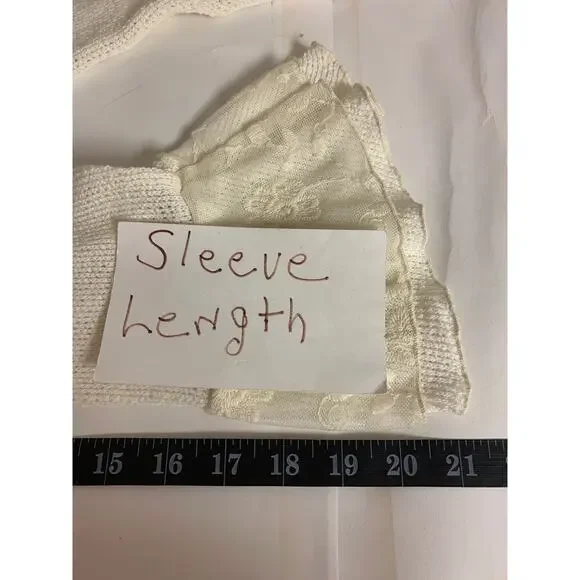 Cal Style Dress Tunic Cottagecore Boho Fairycore Romantic Lace Festival Womens L - Picture 7 of 9